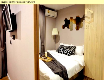 Condos for rent : DL24110458 Condo for rent, TROPICANA @ BTS Erawan near BTS Chang Erawan, ready to move in, call urgently 0653619502 LineID @952jdxxk