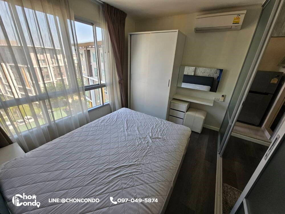 รูป DCondo ดีคอนโด ชั้น8 ตึกB -------- แอร์2ตัว+วิวเห็นสระ ----- ห้องว่าง 02 ก.ค. 2569 -----Tel 097-049-5874 (Line: @choncondo มี@ด้วย) - รูปที่ 10/13