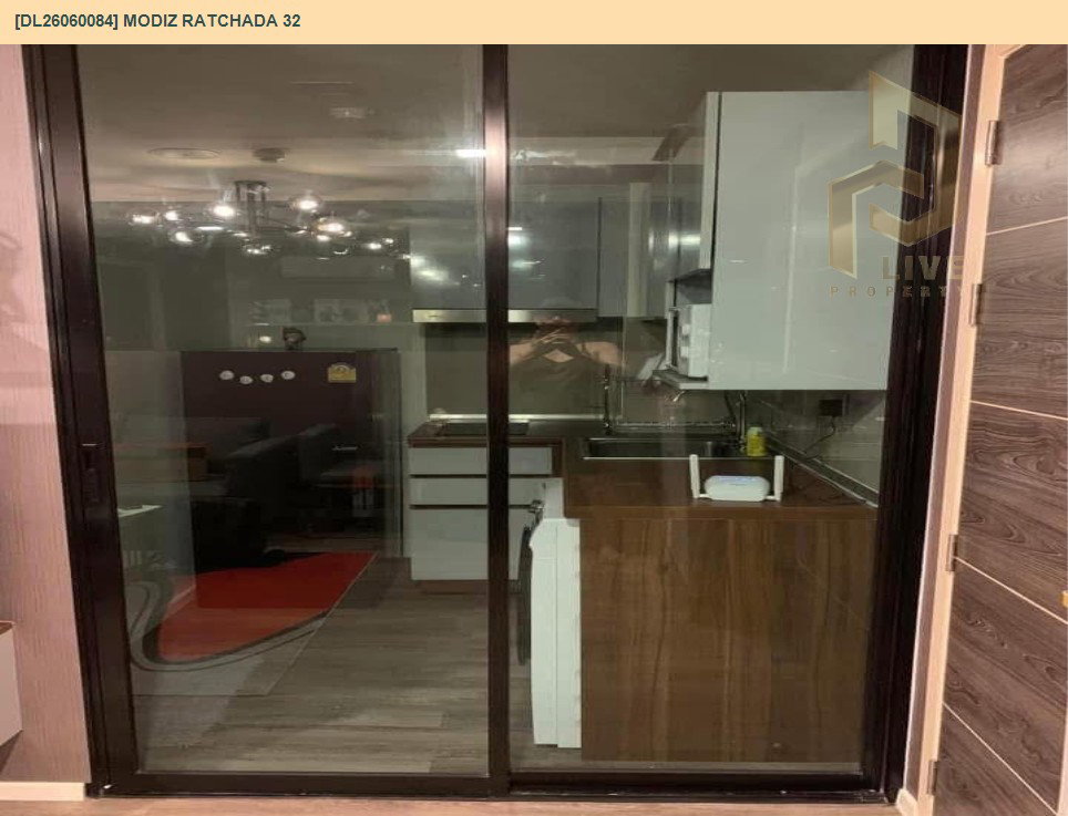 รูป DL26060084 ให้เช่าคอนโด โมดิช รัชดา 32 (Modiz Ratchada 32) ใกล้ BTS ห้าแยกลาดพร้าว พร้อมเข้าอยู่ โทรด่วน 0638692663 LineID @138fpvll - รูปที่ 10/17