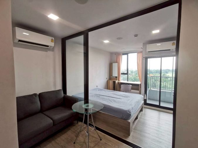 📢📢ให้เช่า Kave town Colony ใกล้ ม.กรุงเทพ ตึก D ชั้น 7 ขนาด 25 ตรม. วิวนอกโครงการ >>ทักไลน์ @condo2u ตอบไวค่ะ