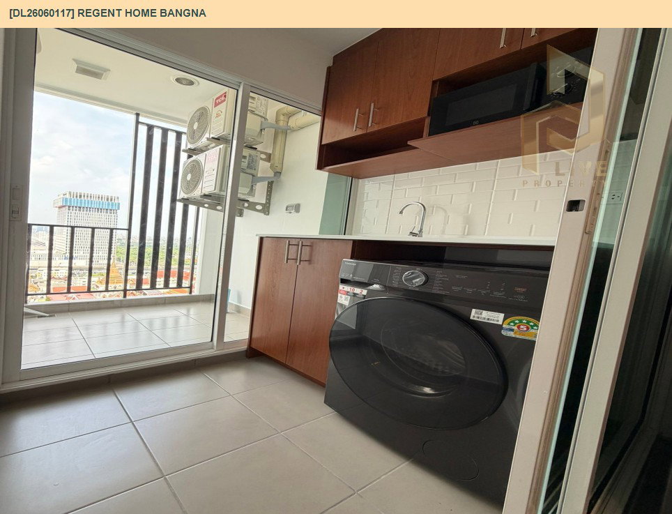 รูป DL26060117 ให้เช่าคอนโด รีเจ้นท์ โฮม บางนา (Regent home bangna) ใกล้ BTS บางนา พร้อมเข้าอยู่ โทรด่วน 0638692663 LineID @138fpvll - รูปที่ 4/5