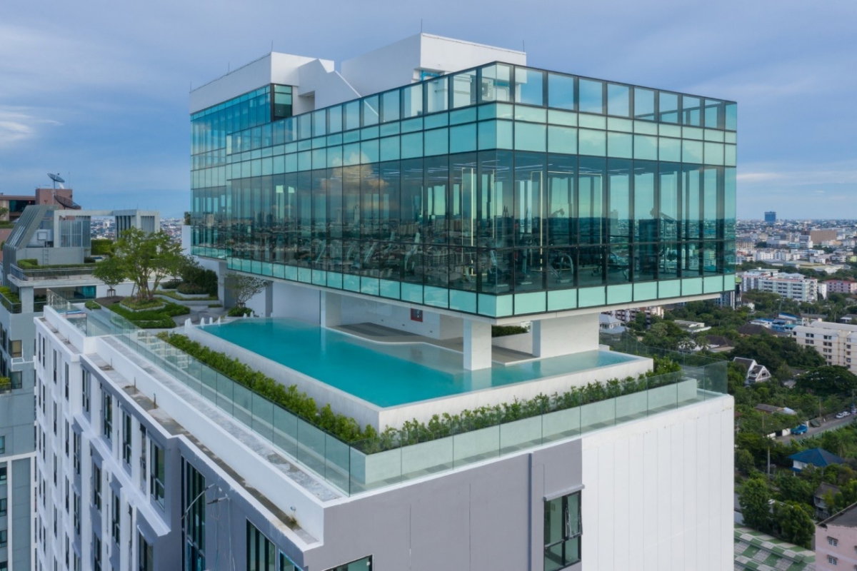 รูป !!! ขายคอนโด Knightbridge Collage Sukhumvit 107 ชั้น 20 ใกล้ BTS แบริ่ง - รูปที่ 10/17