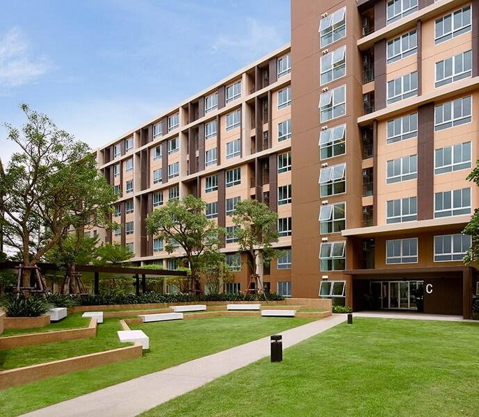 รูป D Condo Campus อาคาร B ชั้น 7 วิวสระ พร้อมอยู่ สิงหาคม 2569 - รูปที่ 6/11