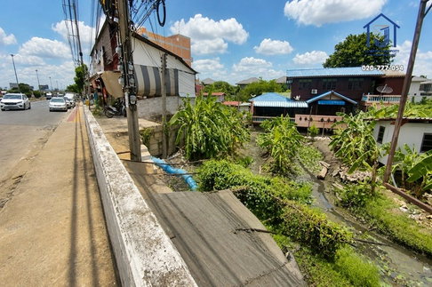 ขายที่ดิน 66 ตารางวา ถนนกาญจนาภิเษก–พระราม 5 บางกรวย นนทบุรี