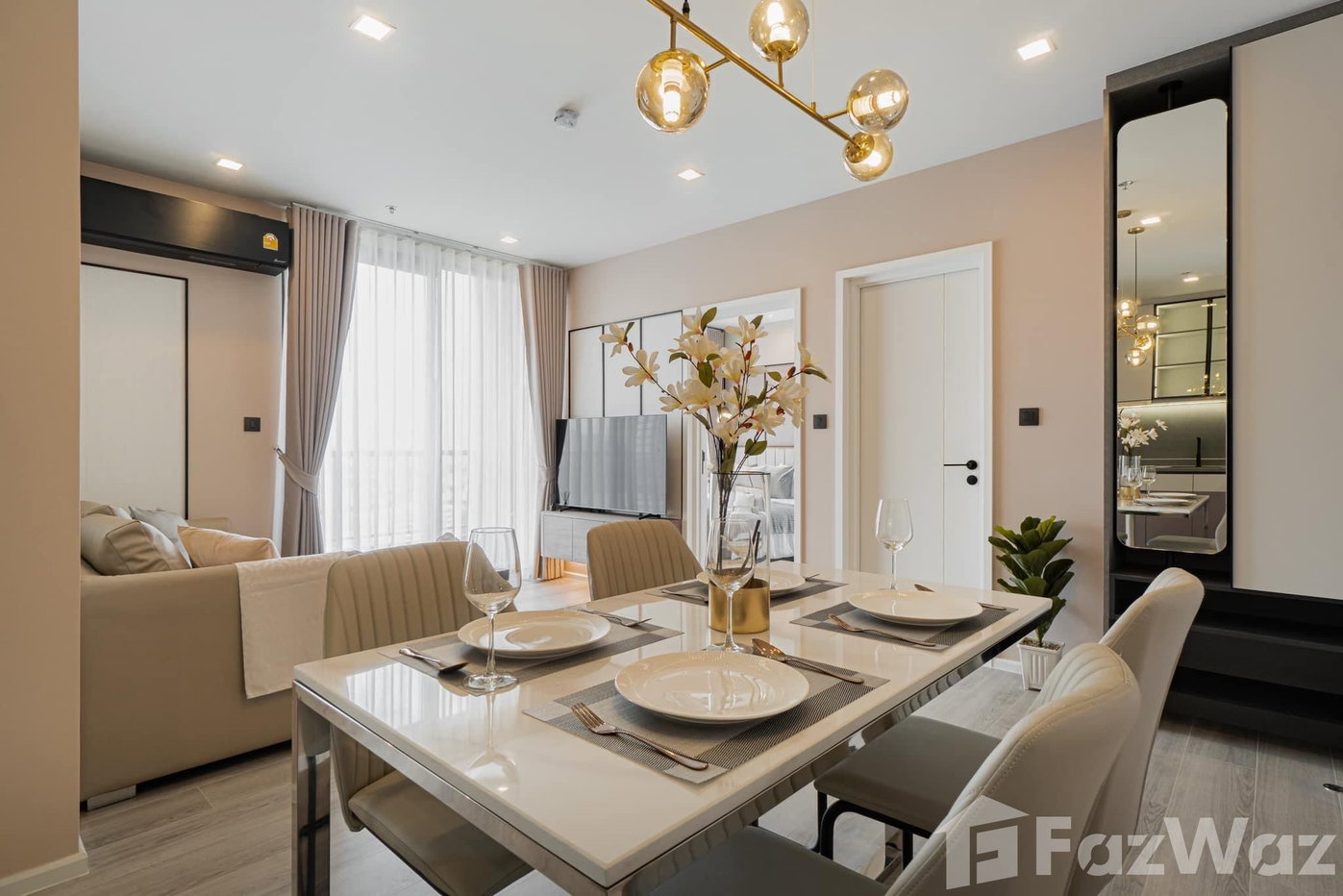 รูป คอนโดให้เช่า 2 ห้องนอน ในโครงการ เดอะ คีย์ พระราม 3 1162898 - รูปที่ 1/7