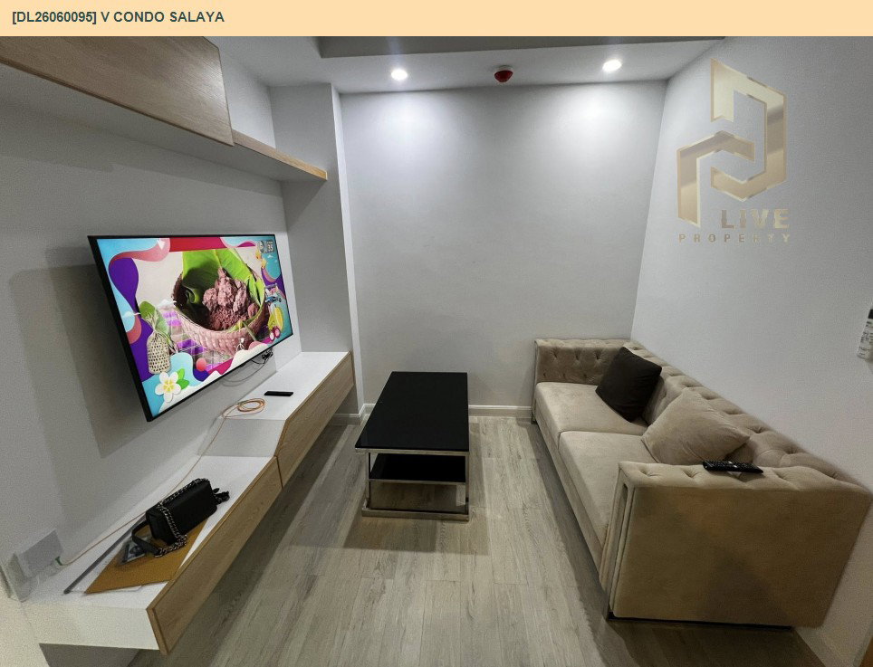 รูป DL26060095 ให้เช่าคอนโด วี คอนโด ศาลายา (V condo Salaya) ใกล้ - พร้อมเข้าอยู่ โทรด่วน 0653619502 LineID @217jgcbp - รูปที่ 13/16