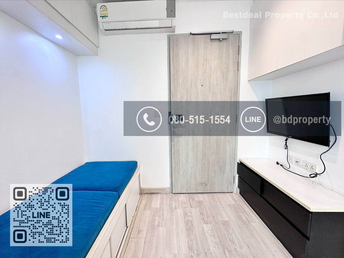 รูป Bestdeal ให้เช่า Studio 22ตรม.ราคา 13,000/เดือนเท่านั้น เฟอร์นิเจอร์และเครื่องใช้ไฟฟ้าครบ “IDEO MOBI RAMA 9” ใกล้MRT และ เซ็นทรัลพระราม 9 เพียง 80 ม. - รูปที่ 3/12