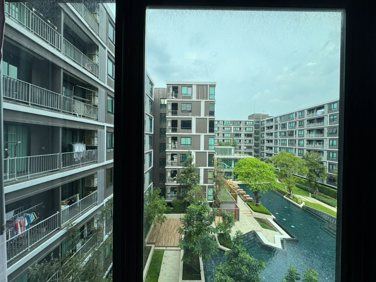 รูป ปล่อยเช่าด่วน!! ห้องสวย วิวสระว่ายน้ำ พร้อมเข้าอยู่ 1 ก.ค. 69 นี้ / จองได้ทันที✨แอทโมซ ลาดพร้าว 71 - รูปที่ 7/21