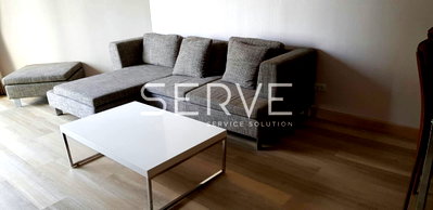 Condos for rent : 2 Beds Large Room High Fl. 20+ City view Fully furnished Good Location Close to MRT Phra Ram 9  @ Belle Grand Rama 9 