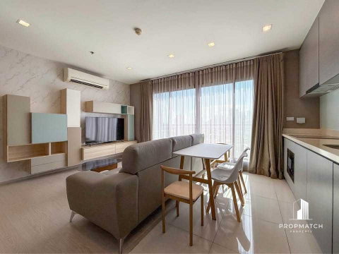 PM006142 ✨Flash Deal ✨ Rhythm Sukhumvit 36-38 (2Bed 2Bath 75 SQM.) พร้อมอยู่ ! เพียง 53,000 บาทต่อเดือน Tel.0981315848 @propmatch