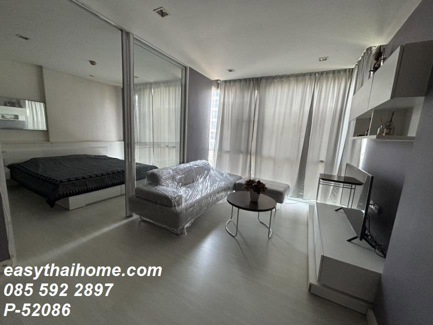 รูป P-52086 — ให้เช่าคอนโด ชั้น 4 The Room Sukhumvit 64 1 ห้องนอน วิวเมือง ใกล้ BTS ปุณณวิถี 085-592-2897 Line: @easythaihome - รูปที่ 7/13