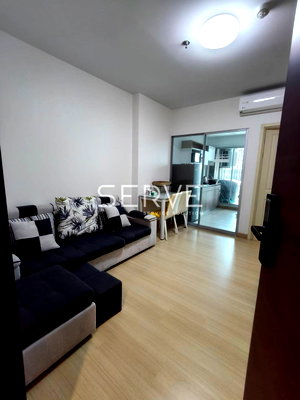 Condos for rent : 1 Bed Large Room Super High Fl 25+ City view Fully furnished Good Location Close to MRT Phra Ram 9  @ Supalai Veranda Rama 9 