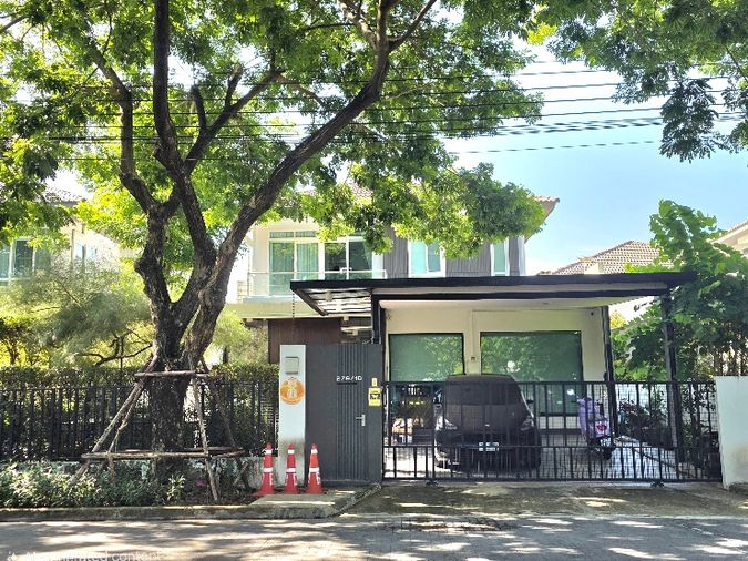 บ้านเดี่ยววิวสวนโครงการ กับที่ หมู่บ้านมัณฑนา ศรีนครินทร์-ร่มเกล้า