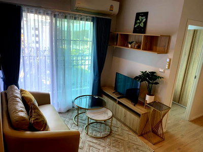 Condos for rent Hospital Kawila Chiang Mai : Condo for rent with 2-bedroom, 1-bathroom, 1-kitchen  1 parking space.   #A4-C0915