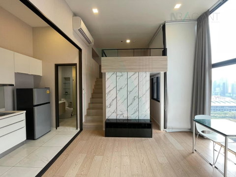 🎊 ให้เช่าคอนโด ชีวาทัย เรสซิเดนซ์ อโศก อาคาร 1 ชั้น 22 Duplex ขนาด 44 ตรม ใกล้ ตลาดอยู่เจริญ