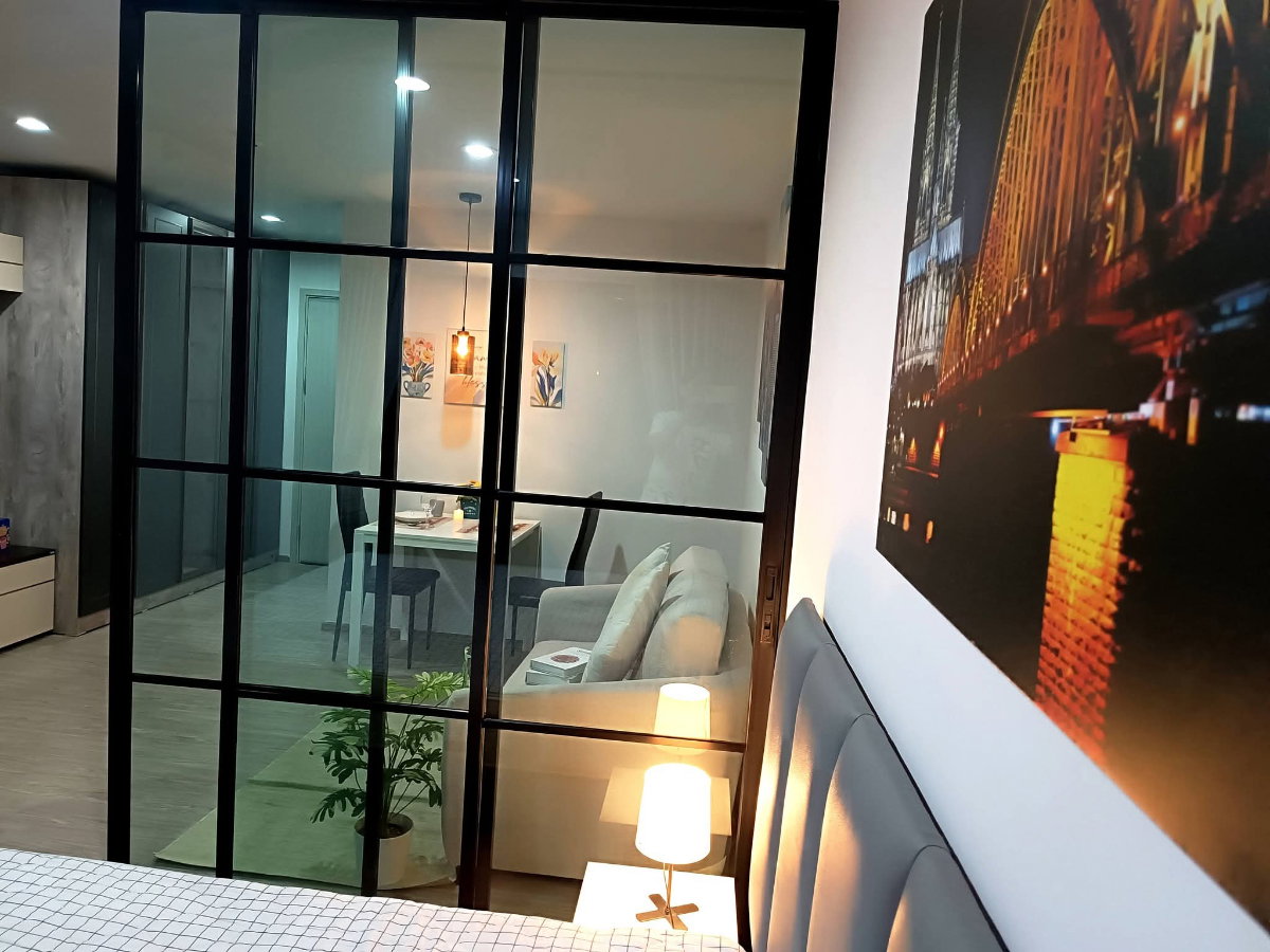 รูป Rye Condo สุขุมวิท 101/1 | 11,500 บาท/เดือน | พร้อมอยู่ ใกล้ BTS ปุณณวิถี มี Shuttle Bus + เครื่องซักผ้า - รูปที่ 8/9