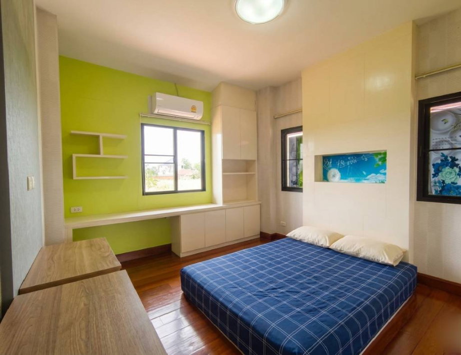 รูป  บ้านเดี่ยวสองชั้นในโครงการ พร้อมคลับเฮ้าส์และสระว่ายน้ำ #สารภี ราคาเพียง 4.9 ล้านบาท  #CSP100926 - รูปที่ 12/16