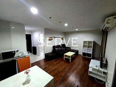 Condos for rent : 1 Bed Large Room  High Fl. 20+ City view Fully furnished Good Location Close to MRT Phra Ram 9 @ Belle Grand Rama 9 