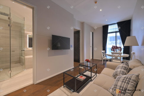Rental Condo 💙 The Diplomat 39, 1BR 52.58 sqm 50K 💫 Fully Furnished Unit with Beautiful View, Near BTS Phrom Phong