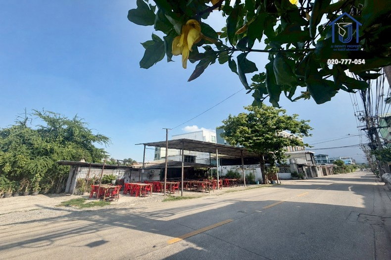 รูป ขายที่ดินถมแล้ว 199 ตารางวา ซอยรามอินทรา 5 แยก 10 สุขาภิบาล 1 ใกล้แนวรถไฟฟ้าสายสีชมพู - รูปที่ 4/5
