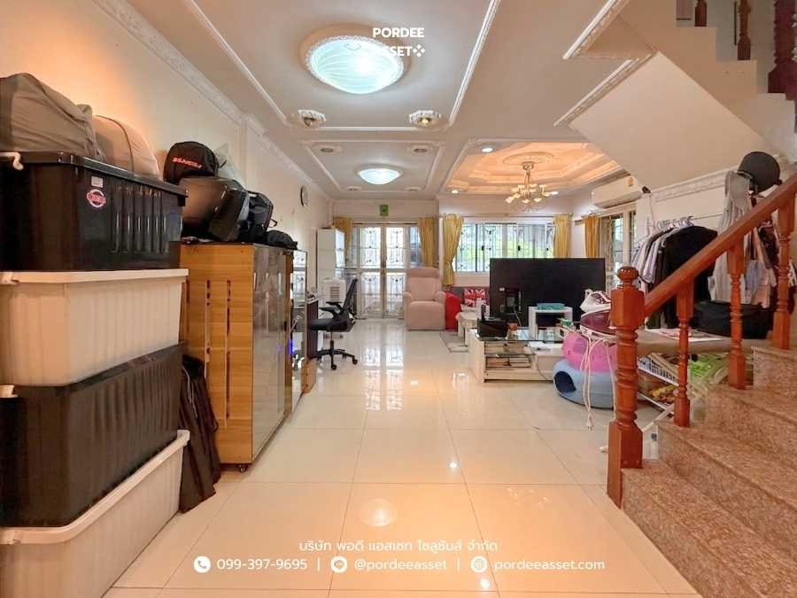 รูป ขาย!! ทาวน์เฮ้าส์ หมู่บ้านรัชธานี7 สายไหม23/1 (หลังริม ขนาด 32 ตร.ว.) สภาพดีพร้อมเข้าอยู่ สายไหม กทม. : Ratchathanee 7 - รูปที่ 8/21