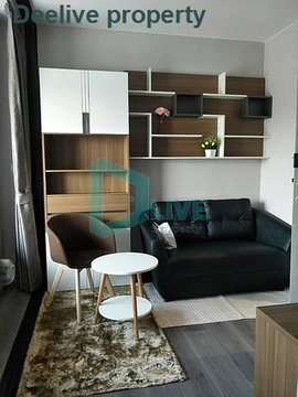 DL012533 Condo for rent, The Politan Rive near MRT พระนั่งเกล้า, ready to move in, call urgently 0653619502 LineID @217jgcbp