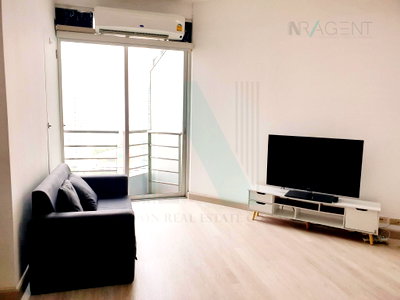 Condos for rent BTS Krung Thon Buri : For Rent Condo BAAN SATHORN CHAOPRAYA Building 1, Floor 22,Studio, Room size 45 sqm