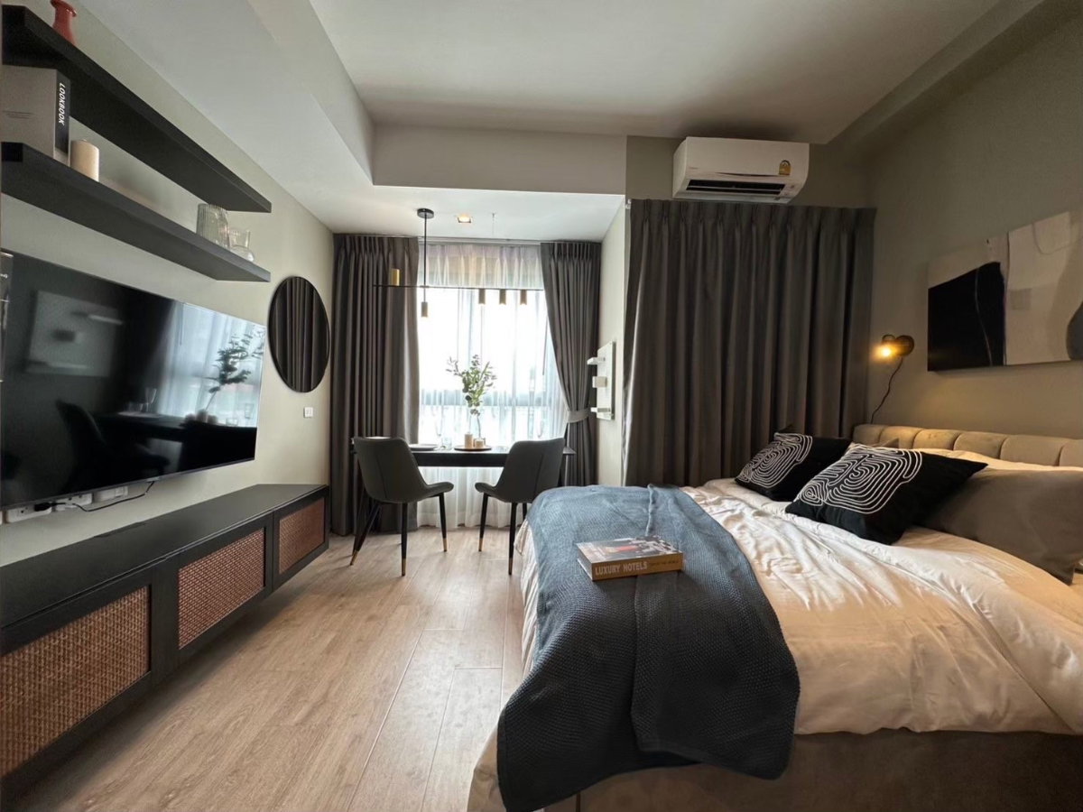 รูป 🏡 IDEO พระราม 9 - อโศก | ห้องใหม่ พร้อมอยู่ | เฟอร์นิเจอร์ & เครื่องใช้ไฟฟ้าครบ (เจ้าของปล่อยเอง) - รูปที่ 7/16