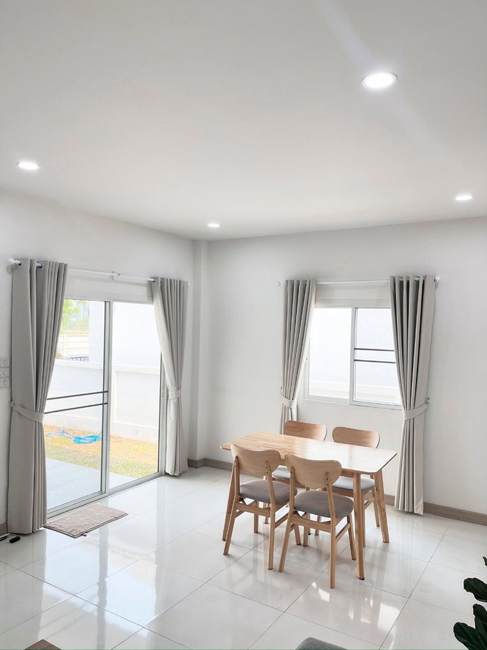 รูป  R-089 บ้านเช่าสไตล์มินิมอล นอร์ดิก บรรยากาศดี เงียบสงบ ใกล้เมือง🏡 - รูปที่ 11/14