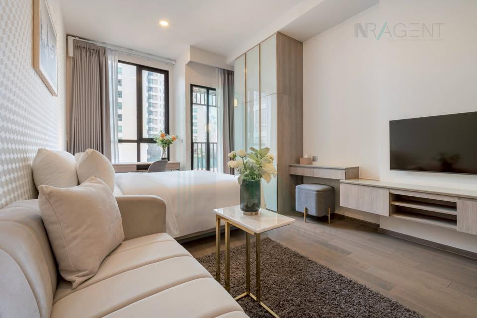 picture 🎊 For Rent Condo PARK ORIGIN PHAYATHAI Building 1, Floor 10,Studio, Room size 24 sqm - 3/8