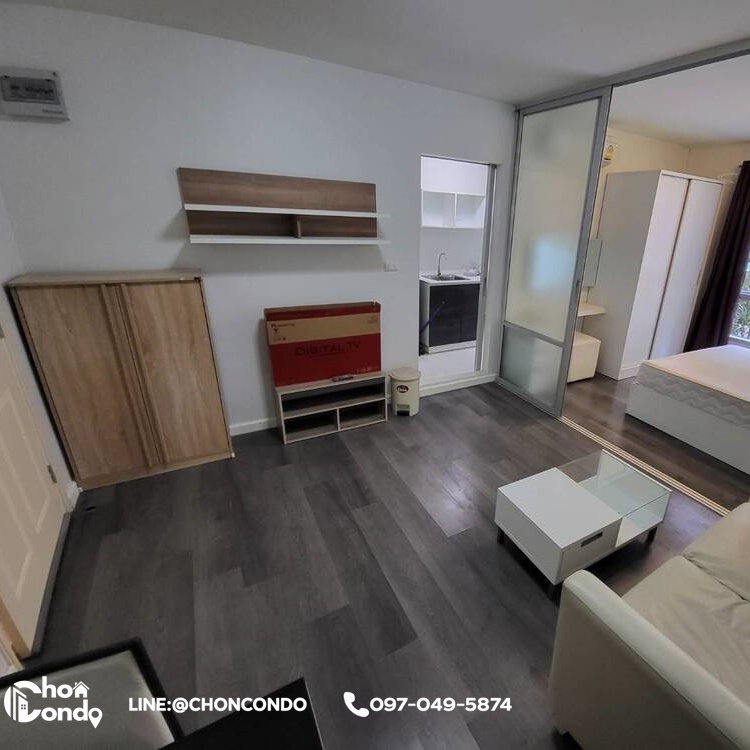 รูป DCondo ดีคอนโด ชั้น1 ตึกD  ------------วิวสระ------------Tel 097-049-5874 (Line: @choncondo มี@ด้วย) - รูปที่ 2/14
