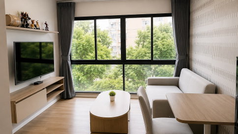 🔥 Rare 2-Bedroom Unit for Rent at KAVE Town Space | Walk to Bangkok University | Only THB 18,000/Month