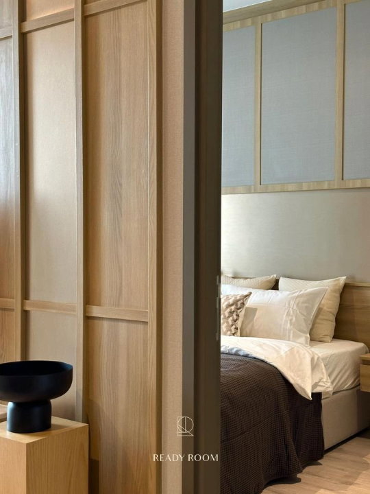 รูป Condo for RENT/SALE : Rhythm Ekamai Estate    𝐒𝐢𝐳𝐞 :  35 sqm.  𝐓𝐲𝐩𝐞 :  1 Bed  1 Bath   𝐅𝐥𝐨𝐨𝐫 : 8th Fully furnished - รูปที่ 7/11