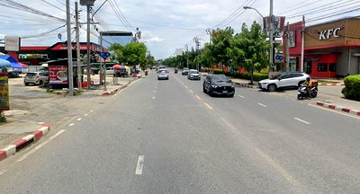 ที่ดิน ม.นอร์ทกรุงเทพ วิทยาเขตสะพานใหม่ : ขายที่ดินเปล่า ติดถนนเพิ่มสิน ใกล้สนามบินดอนเมือง
