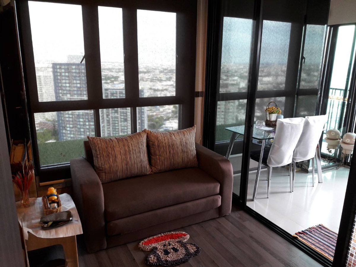 รูป 📢 [ให้เช่า] ✨ PRIVATE CORNER UNIT ✨ เดอะ เบส พาร์ค เวสต์ สุขุมวิท 77_32 ตร.ม. ห้องมุม ชั้น 39 วิวสวยพาโนรามา ตกแต่งเฟอร์นิเจอร์ครบพร้อมอยู่ - รูปที่ 2/10