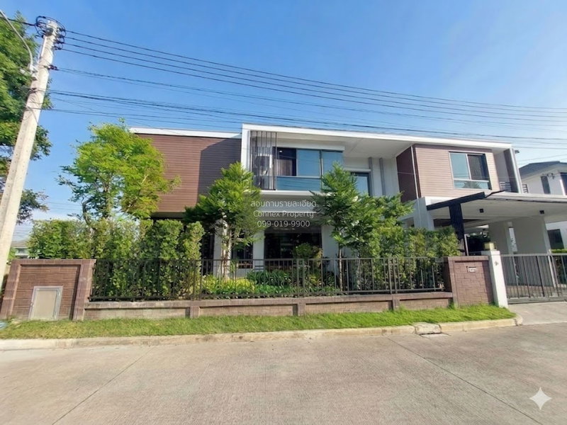 Houses for sale : For Sale House , THE GRAND RAMA 2 , nice view , corner unit , wide frontage , Phanthai Norasing , Mueang Samut Sakhon , Samut Sakhon , CX-157289 ✅ Live chat with us ADD LINE @connexproperty ✅