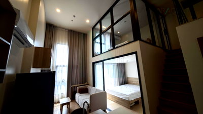 Condos for rent : 🔺 For Rent Condo THE BASE URBAN RAMA 9 Building 1, Floor 4,Duplex, Room size 50 sqm