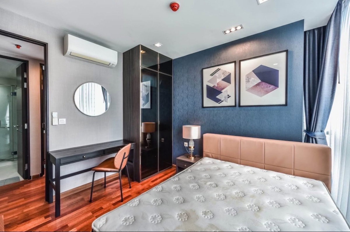 รูป Wish Signature Midtown Siam: 48 sqm. 23 floor with private lift. 2ห้องนอน1 ห้องน้ำ 1 ห้องนั่งเล่น , มีลิฟท์ส่วนตัว เดินไปพารากอนได้ - รูปที่ 2/11