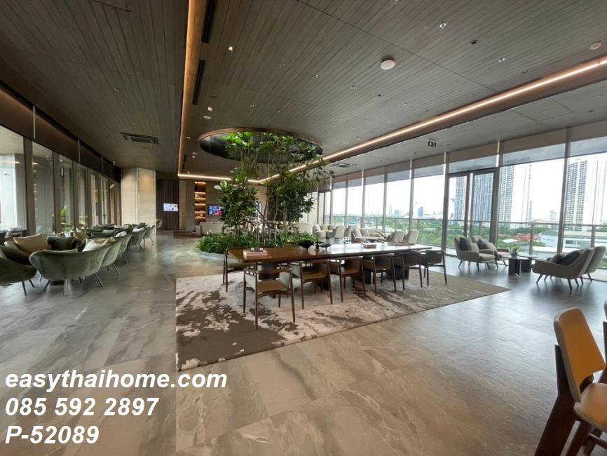 รูป P-52089 — ให้เช่าคอนโด Duplex ชั้น 10 Whizdom The Forestias Maythopia 1 ห้องนอน วิวเมือง ใกล้ BTS อุดมสุข 085-592-2897 Line: @easythaihome - รูปที่ 7/14