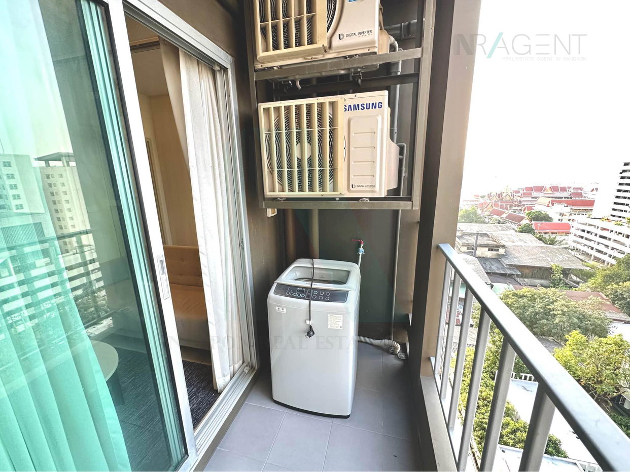 รูป ให้เช่าคอนโด แชปเตอร์วัน ชายน์ บางโพ อาคาร 1 ชั้น 12 1 ห้องนอน ขนาด 29.00 ตรม ใกล้ ตลาดสดศรีเขมา - รูปที่ 8/8