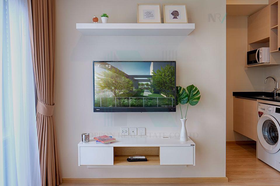 รูป ให้เช่าคอนโด โนเบิล รีวอลฟ์ รัชดา 2 อาคาร 1 ชั้น 18 1 ห้องนอน ขนาด 23.00 ตรม ใกล้ AIA Capital Center - รูปที่ 5/8