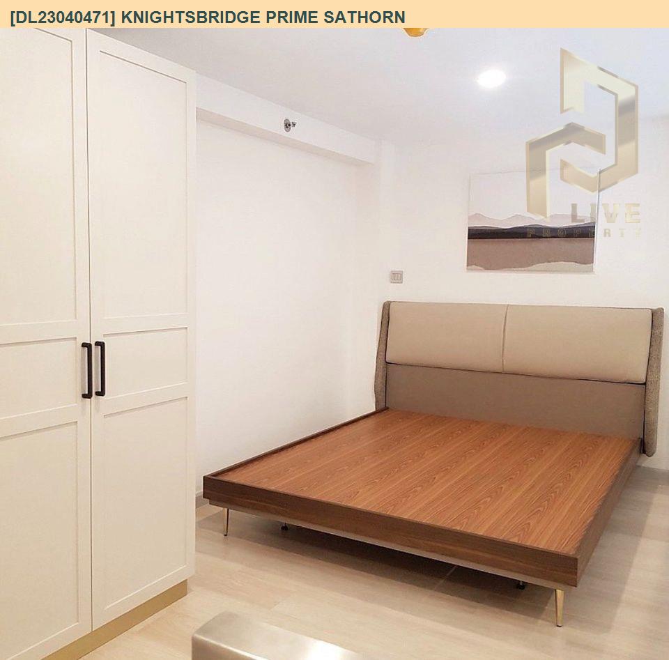 DL23040471 Condo for rent, Knightsbridge Prime Sathorn near BTS Chong Nonsi, ready to move in, call urgently 0653619502 LineID @952jdxxk