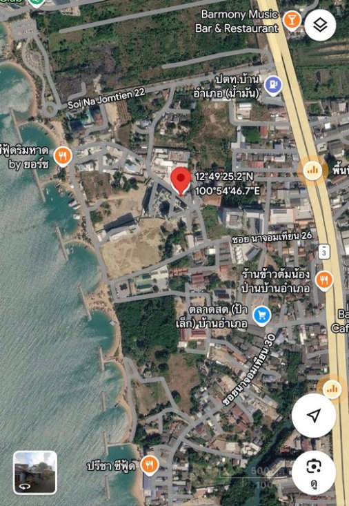 รูป บ้านเดี่ยว นาจอมเทียนพัทยา ใกล้ชายหาด ห่างทะเลเพียง 300 เมตร - รูปที่ 3/15