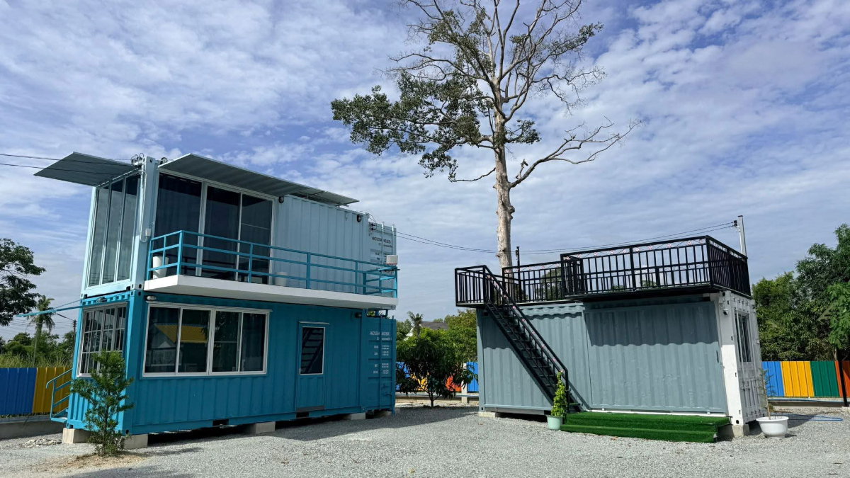 รูป 🏡 ห้องว่างให้เช่าค่ะ เป็นสไตล์ตู้คอนเทนเนอร์ พื้นที่จอดรถสะดวกสบาย  - รูปที่ 1/7
