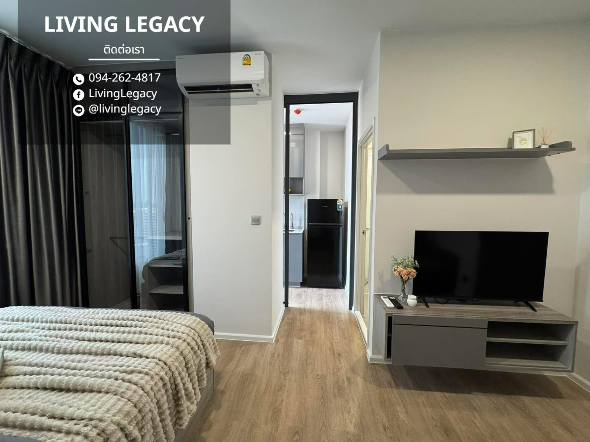 picture For Rent: Modiz Rhyme Ramkhamhaeng 13,000 THB/mo | 24 sq.m. Floor 21 | Move-in Ready - 5/10