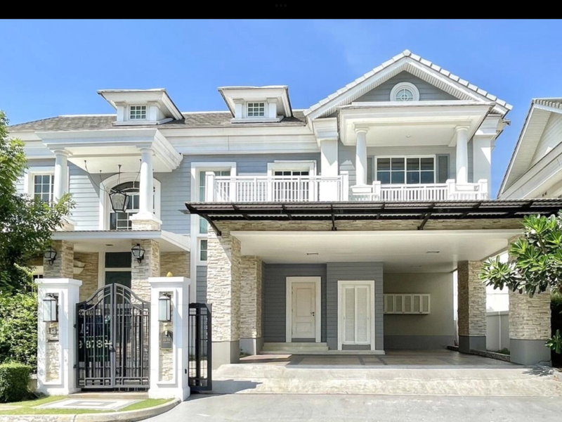 บ้านเดี่ยวให้เช่า : 📌ND0739 ให้เช่า หมู่บ้านนาราสิริ บางนา กม 10 ตรงข้ามเมกาบางนา