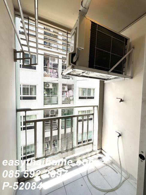รูป P-52084 — ขายคอนโด อาคาร A1 ชั้น 5 Lumpini Ville Cultural Center 1 ห้องนอน วิวเมือง ใกล้ MRT ห้วยขวาง 085-592-2897 Line: @easythaihome - รูปที่ 4/11