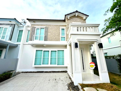 เช่าบ้านแฝด กรุงเทพมหานคร : 🏡 ปล่อยเช่า บ้านแฝดหรู โครงการอัญญา บางนา–รามคำแหง 2 2 ห้องนอน 3 ห้องน้ำ วิวสวนส่วนตัว บรรยากาศดี พร้อมเข้าอยู่ 🐶🐱 เลี้ยงสัตว์ได้