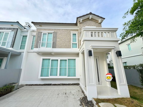 🏡 ปล่อยเช่า บ้านแฝดหรู โครงการอัญญา บางนา–รามคำแหง 2 2 ห้องนอน 3 ห้องน้ำ วิวสวนส่วนตัว บรรยากาศดี พร้อมเข้าอยู่ 🐶🐱 เลี้ยงสัตว์ได้