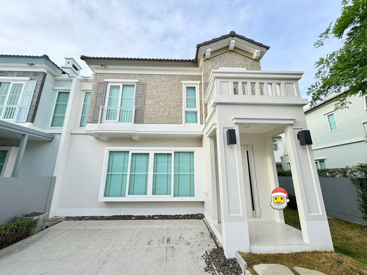 รูป 🏡 ปล่อยเช่า บ้านแฝดหรู โครงการอัญญา บางนา–รามคำแหง 2 2 ห้องนอน 3 ห้องน้ำ วิวสวนส่วนตัว บรรยากาศดี พร้อมเข้าอยู่ 🐶🐱 เลี้ยงสัตว์ได้ - รูปที่ 1/13